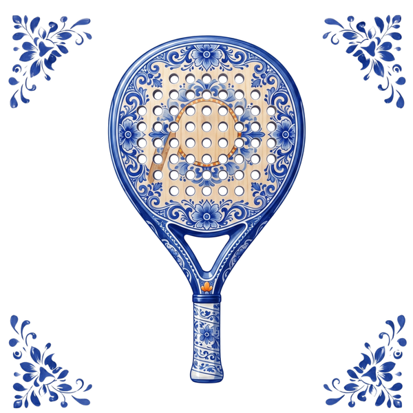 Tegeltje Delfts Blauw - Padel