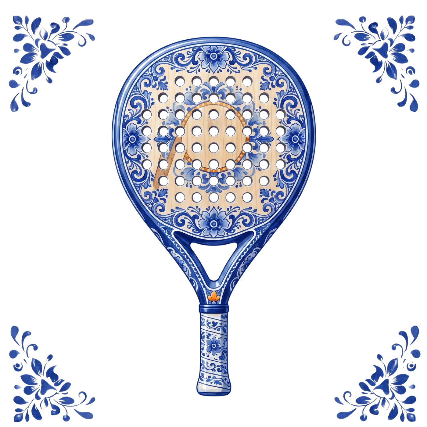 Tegeltje Delfts Blauw - Padel