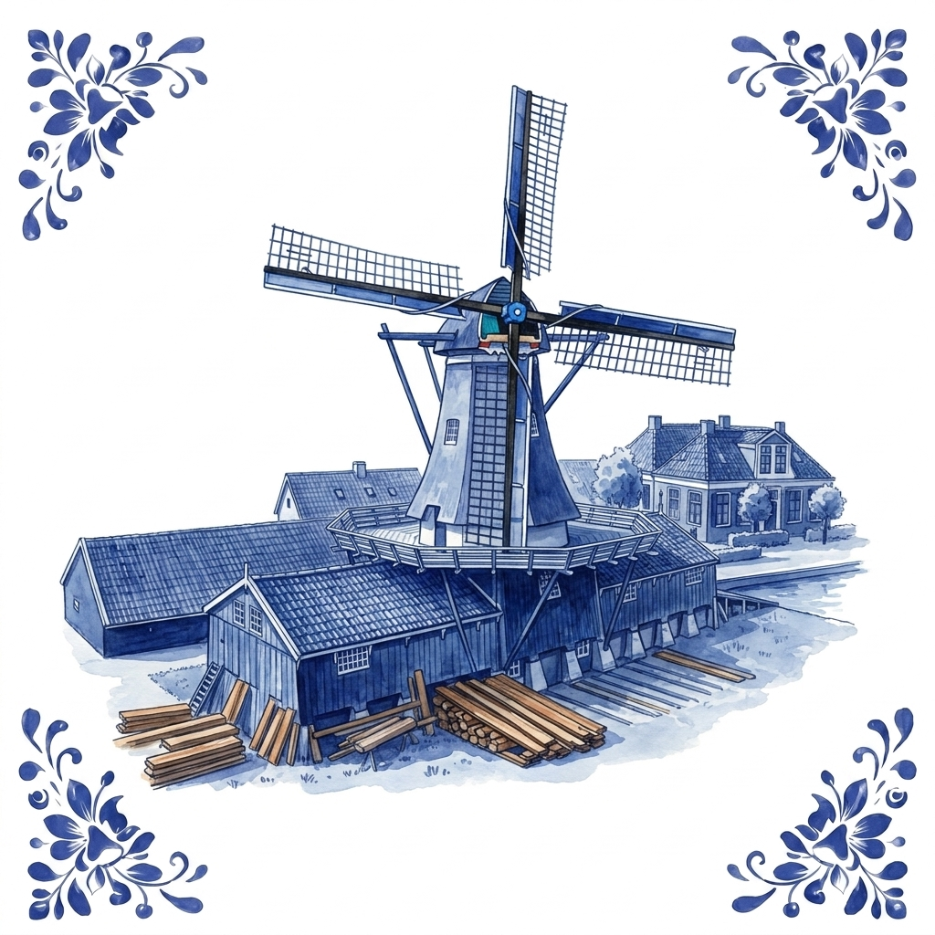 Molen de Jager Woudsend