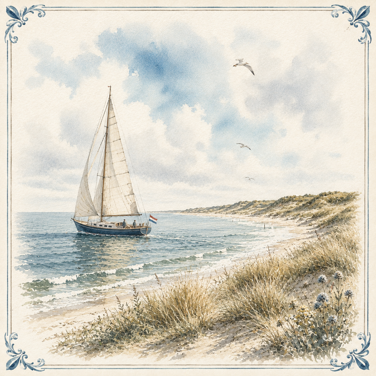 Eilandgevoel - Zeilen gehesen