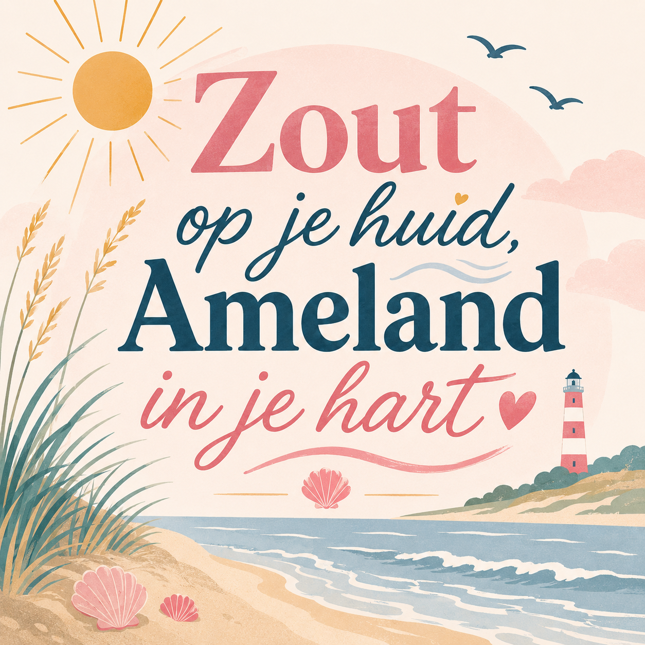 Pastel - Zout op je huid, Ameland in je hart