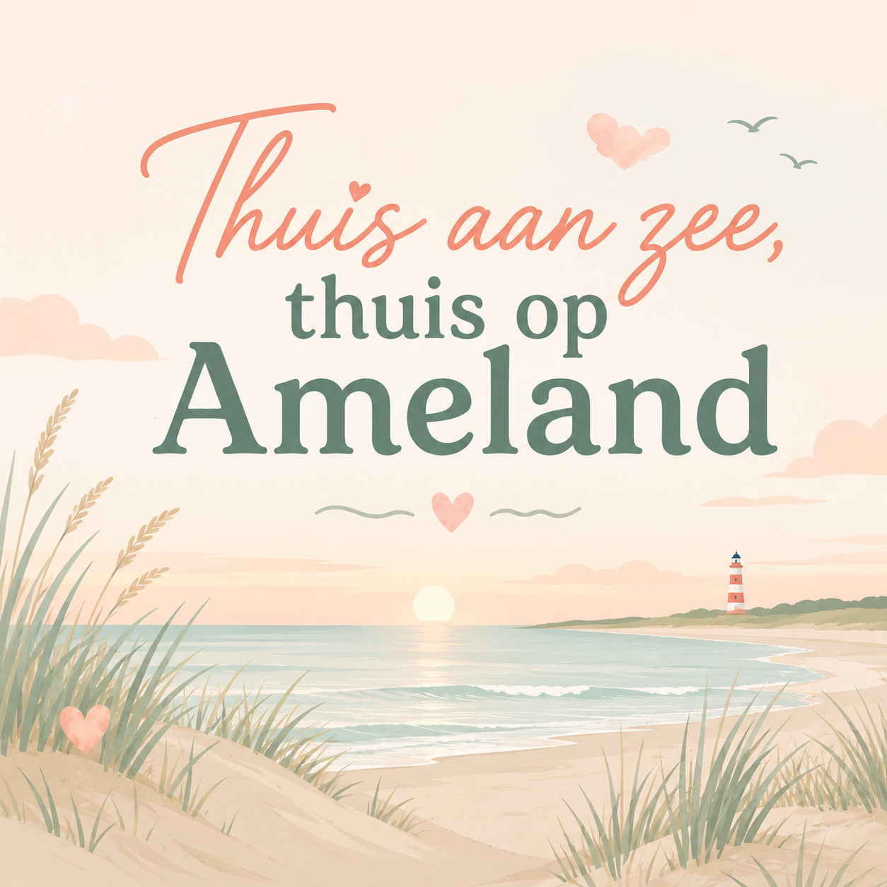 Pastel - Thuis aan zee, thuis op Ameland