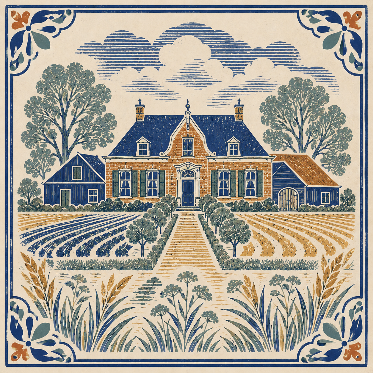 Karakteristiek Landhuis