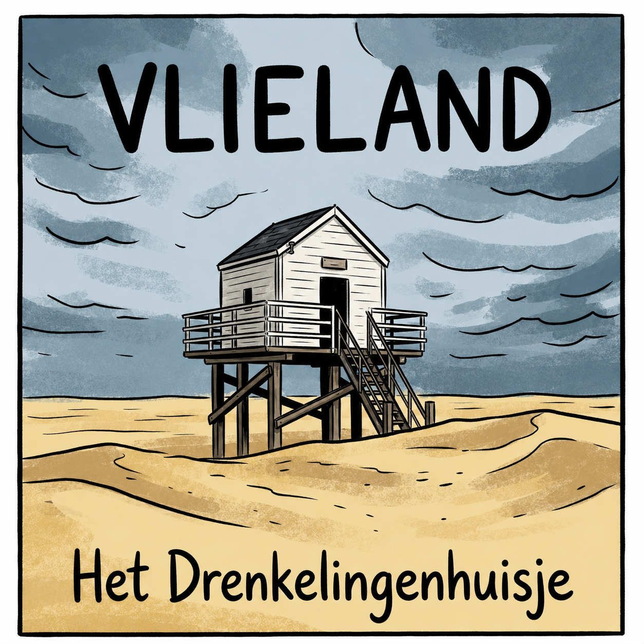 Het Drenkelingenhuisje Vlieland