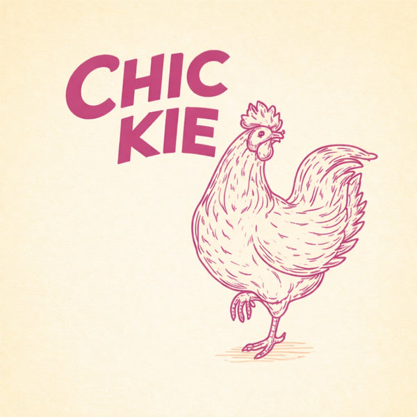 Tegeltje "Chic-Kie"