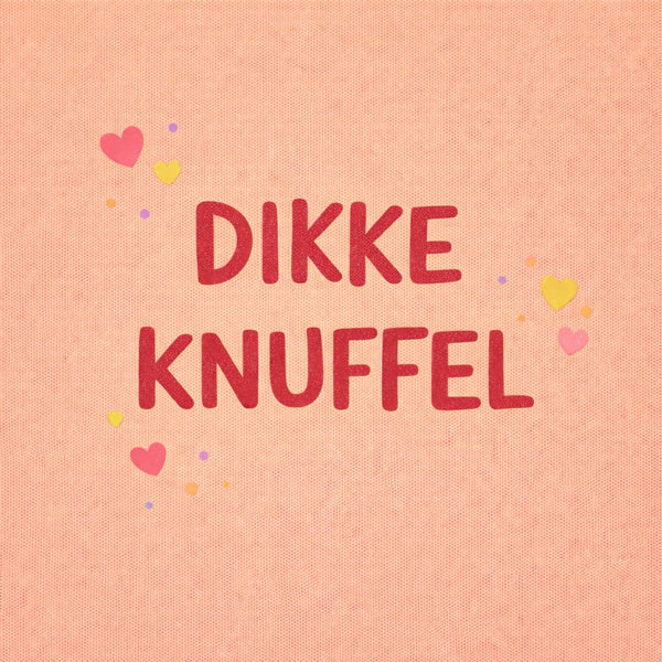 Tegeltje "Dikke Knuffel" Hartjes
