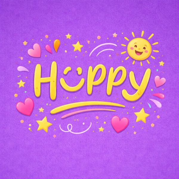 Tegeltje "Happy" Emoji's