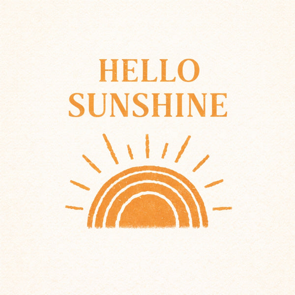 Tegeltje "Hello Sunshine"