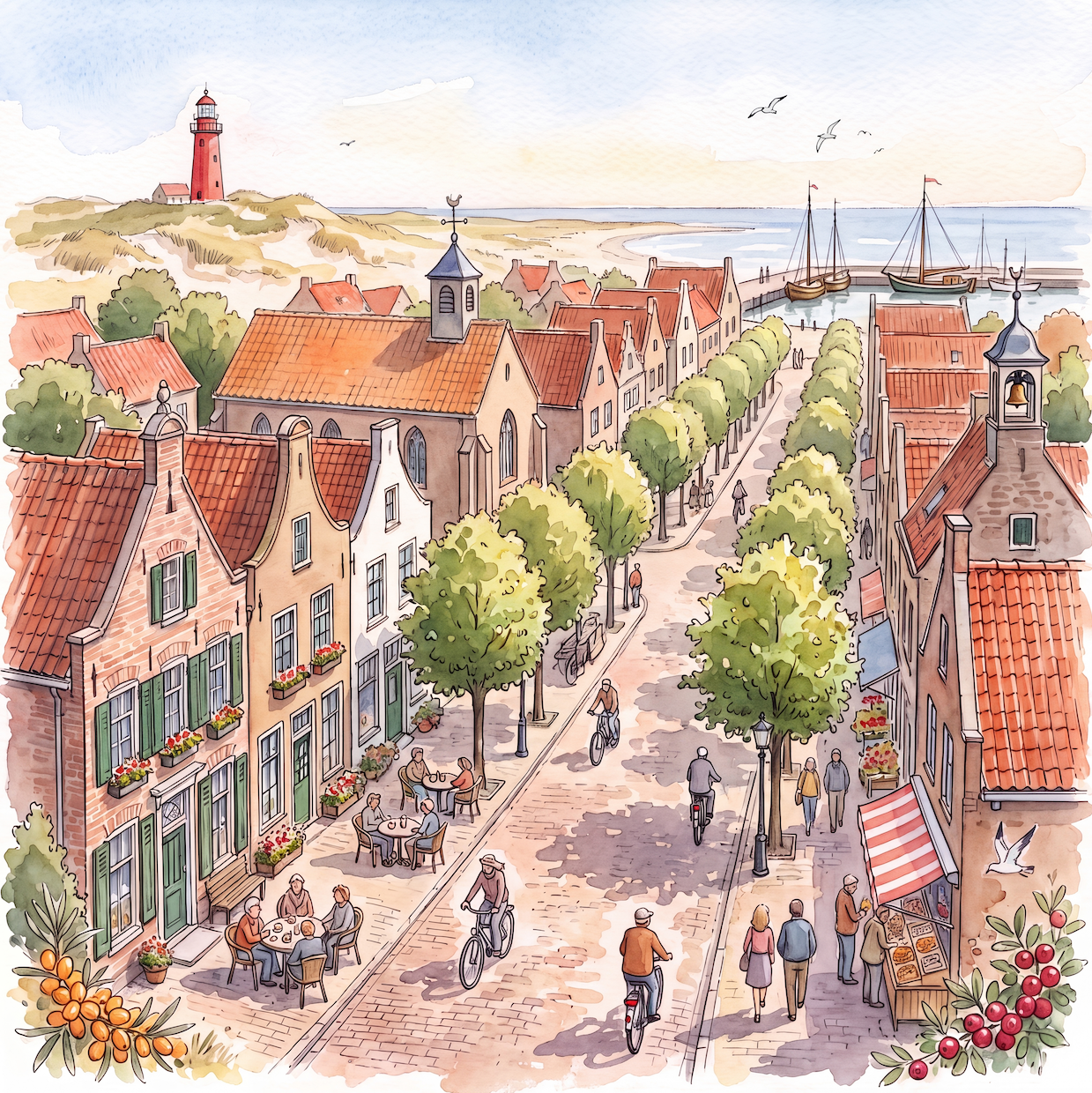 Dorpsstraat Vlieland