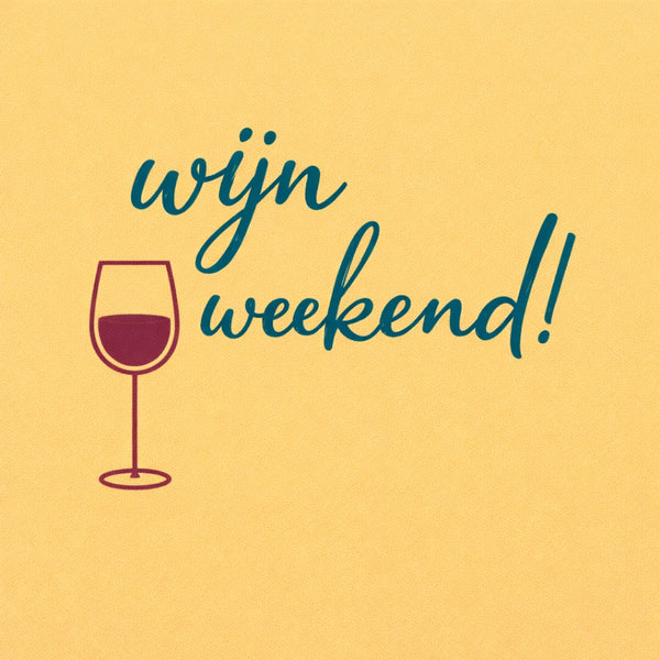 Tegeltje "Fijn Weekend!"