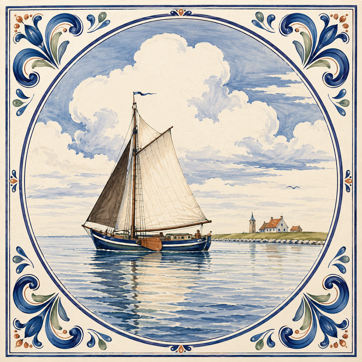 Karakteristieke Zeilboot