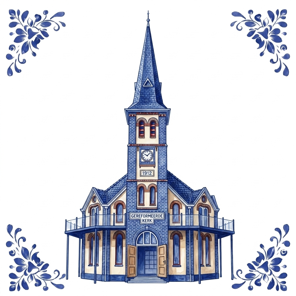 De Gereformeerde Kerk Woudsend