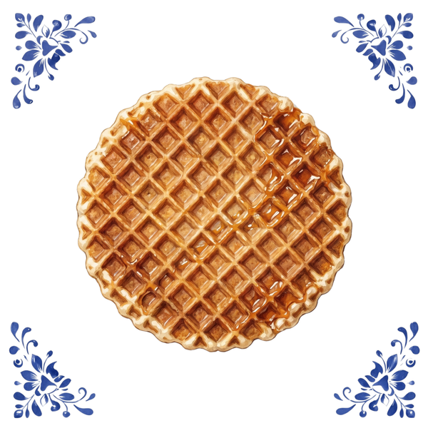 Tegeltje Delfts Blauw - Wafel