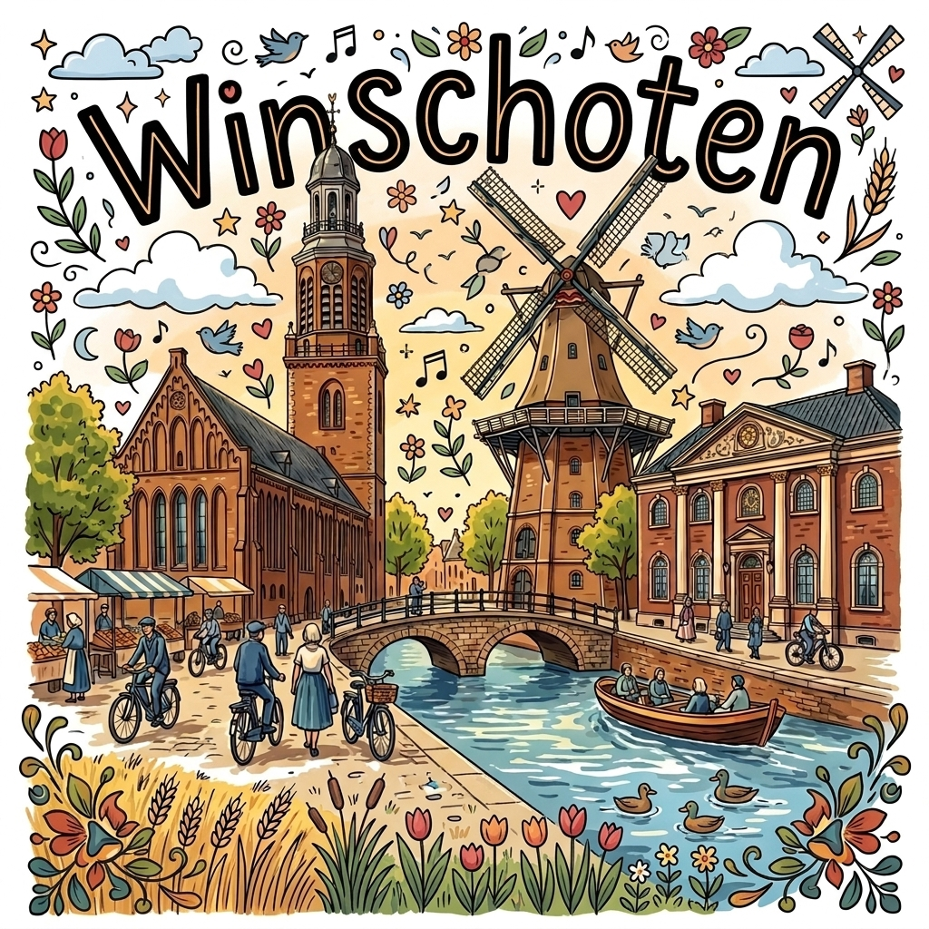Winschoten doodle style