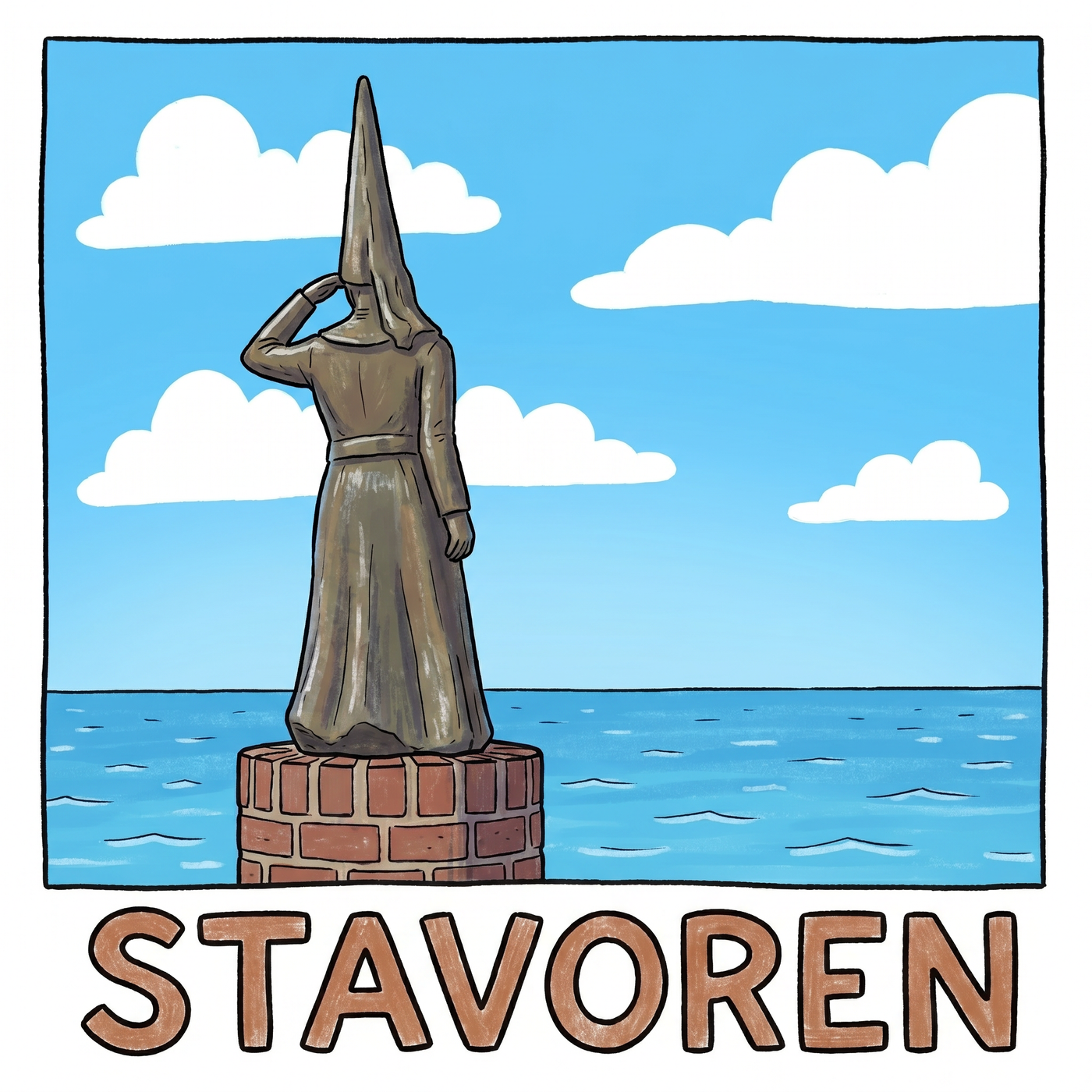Het Vrouwtje van Stavoren, Uitzicht op Zee