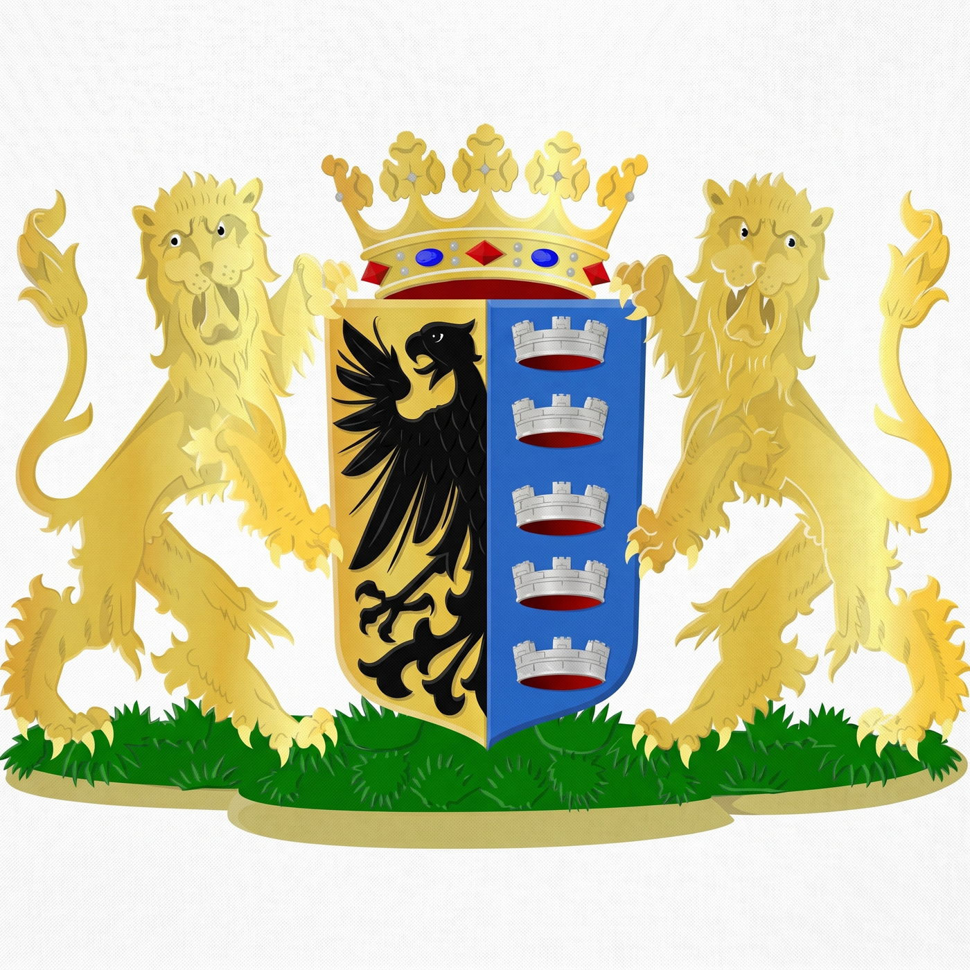 Wapen Gemeente Súdwest-Fryslân