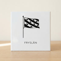 Tegeltje Zwart-Wit "Fryslán" - 3