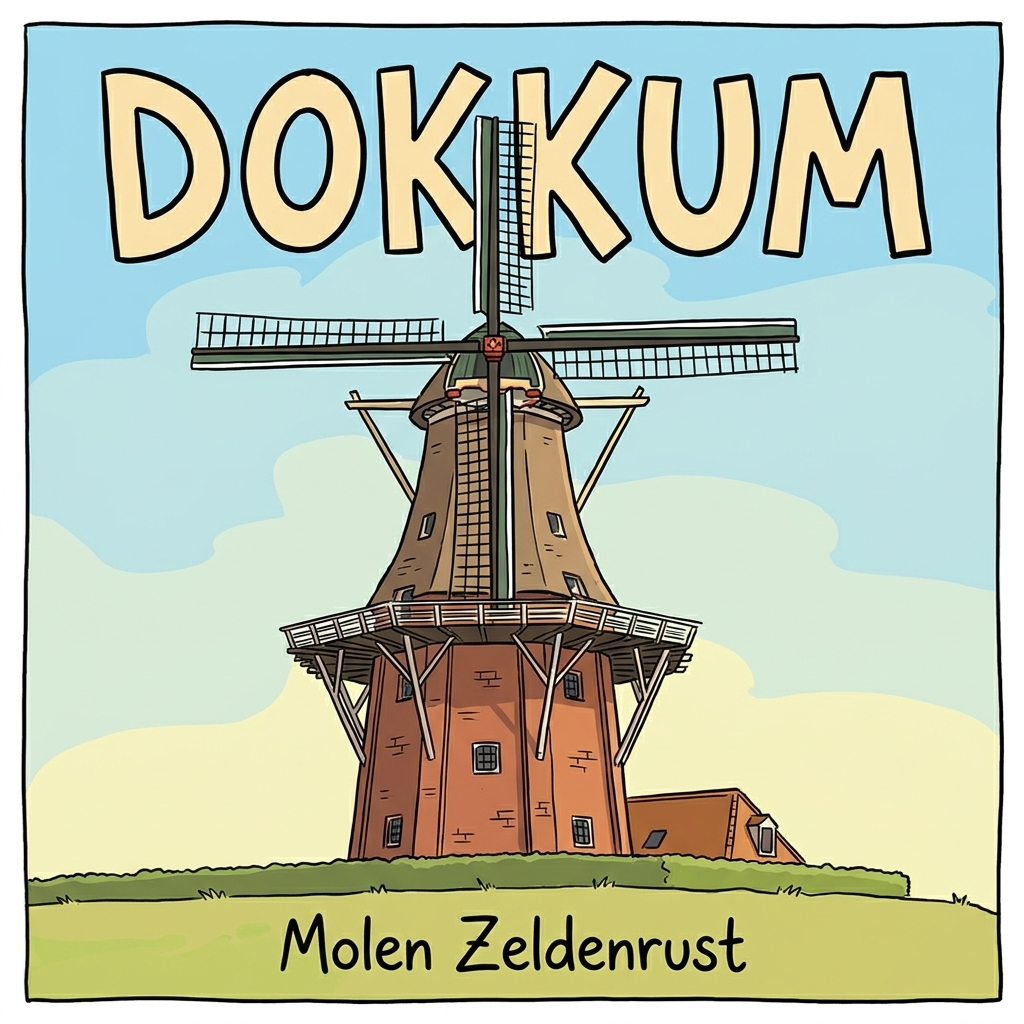 Molen Zeldenrust Dokkum