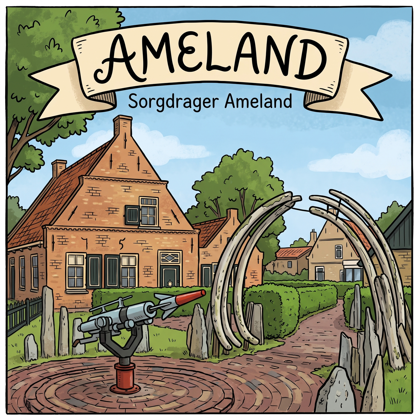 Cartoon - Sorgdrager