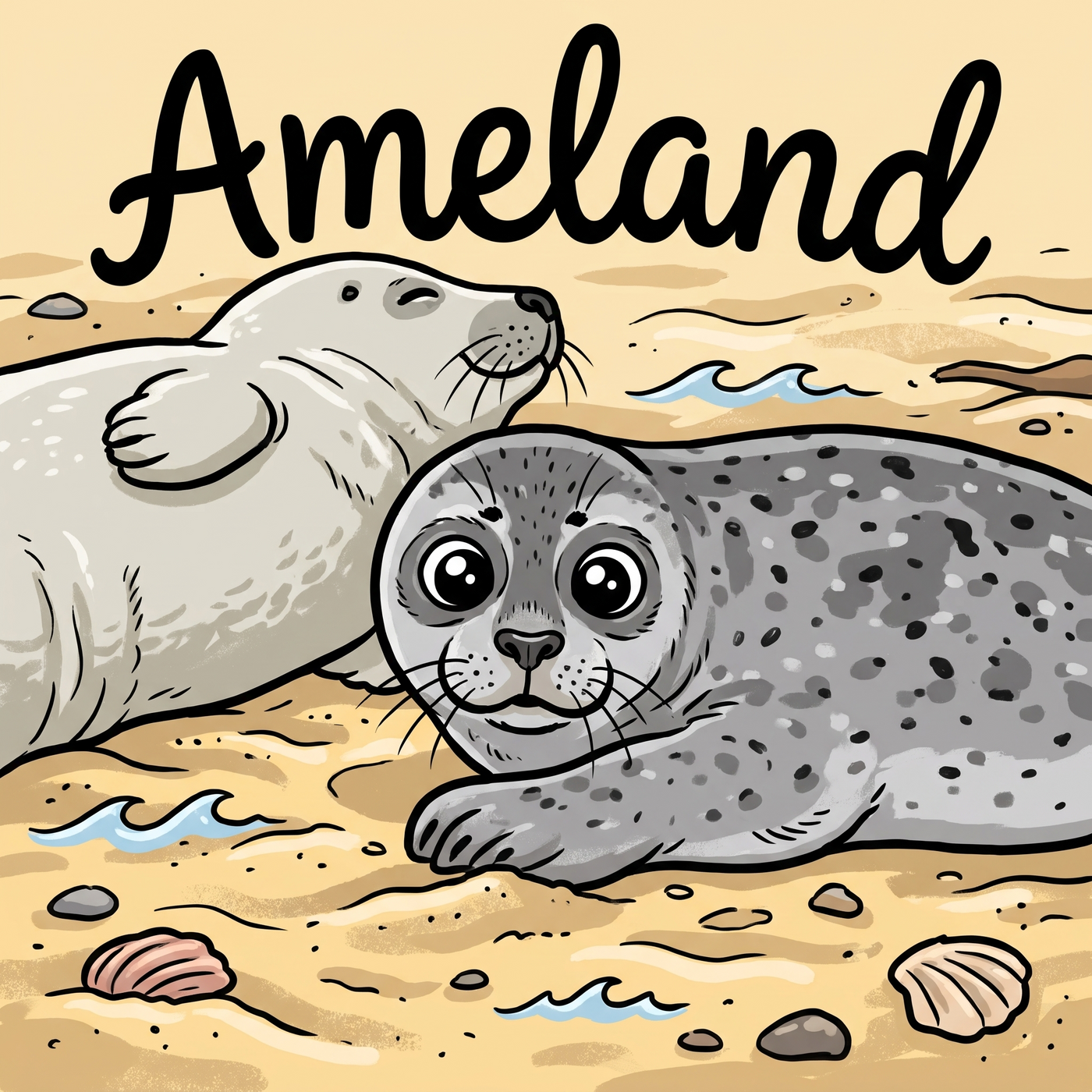 Cartoon - Zeehondjes