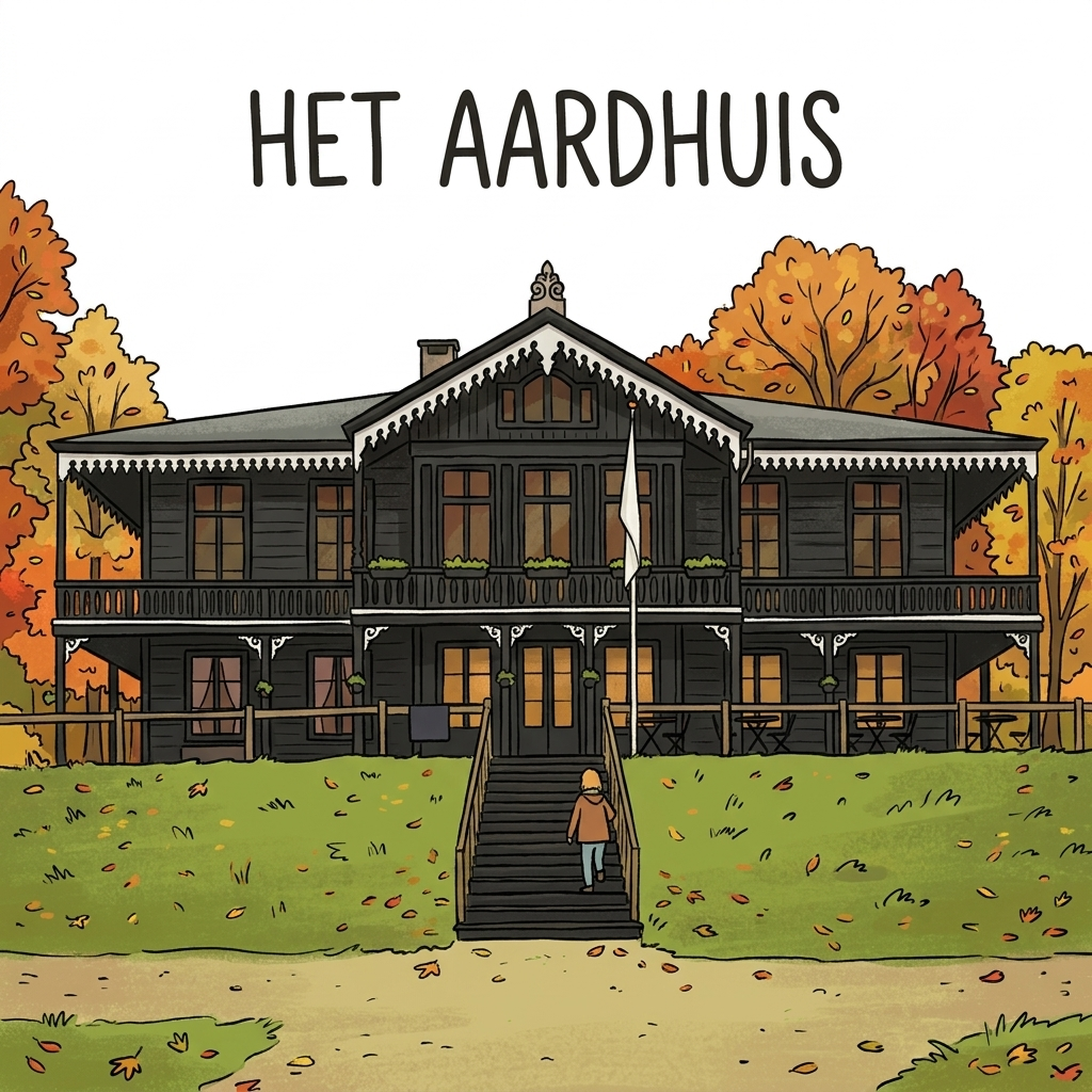 Apeldoorn - Cartoon Tegeltje - Hey Aardhuis