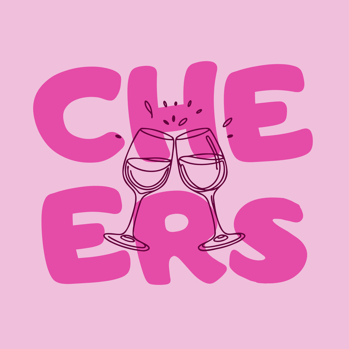 Tegeltje "Cheers"