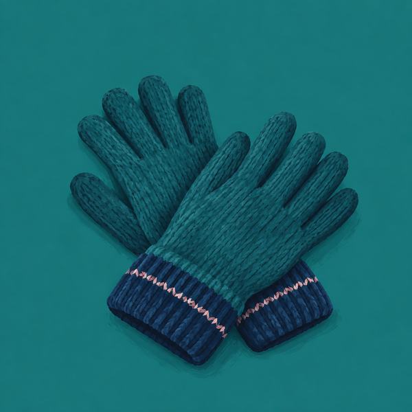 Tegeltje Herfst Kleurtrend - Handschoenen