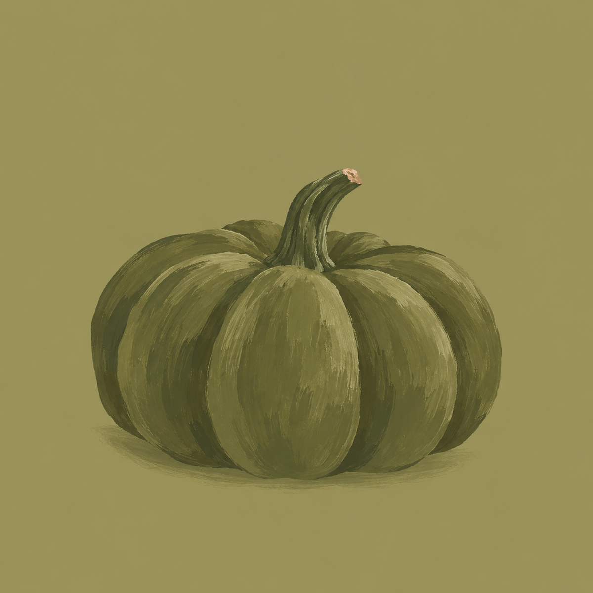 Tegeltje Herfst Kleurtrend - Pompoen