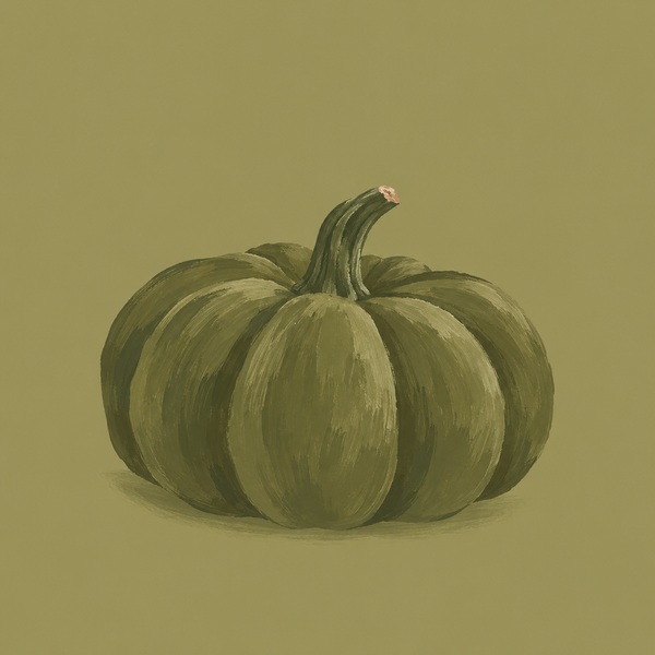 Tegeltje Herfst Kleurtrend - Pompoen