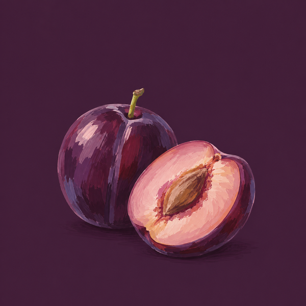 Tegeltje Herfst Kleurtrend - Pruimen